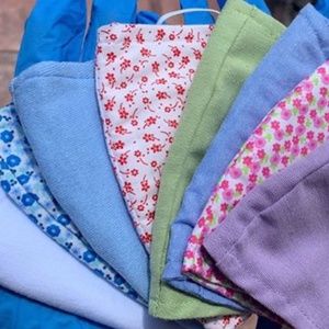 Reusable & Washable Double-Lined Fabric Facemasks